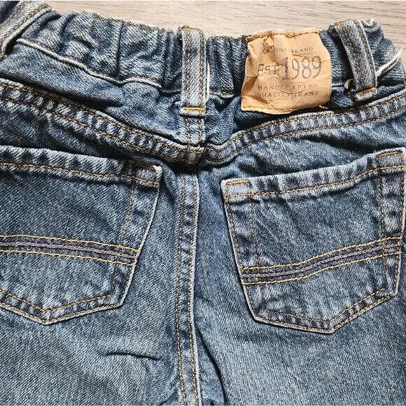 The Children's Place Boy's Toddler Snap Button Closure Bootcut Jeans Size 3T - Picture 8 of 8